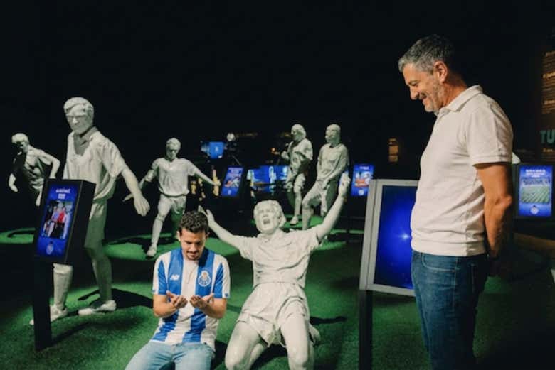 Disfrutad de la historia del club en zonas interactivas
