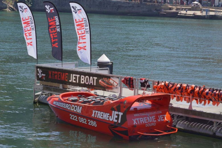 Jet Boat con el que surcaréis el Duero