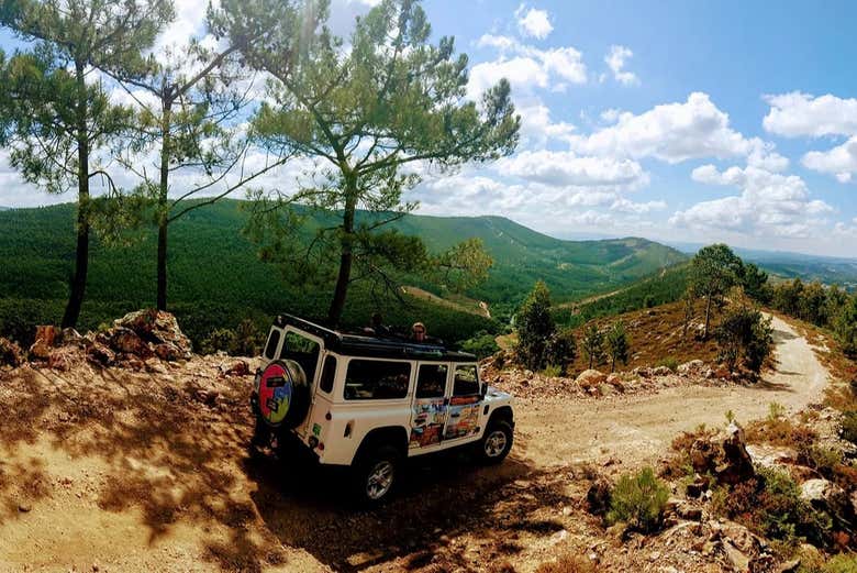 Balade en 4X4 dans les montagnes de Porto