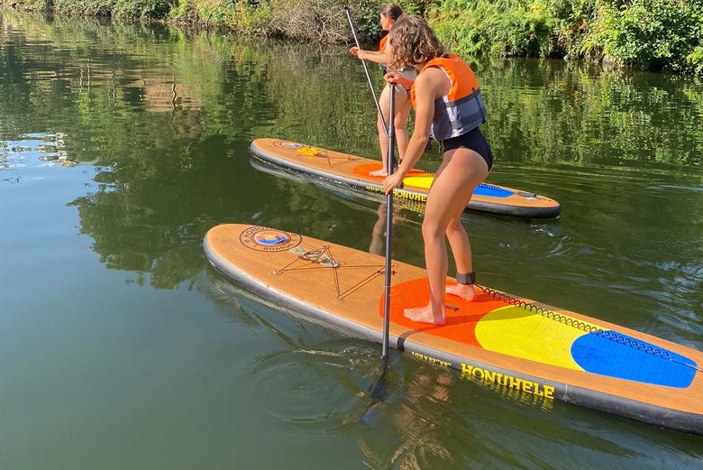 Balade en paddle