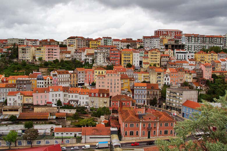 Pamoramica di Coimbra
