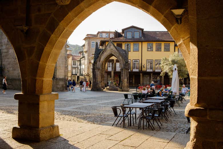 Place du centre historique de Guimarães