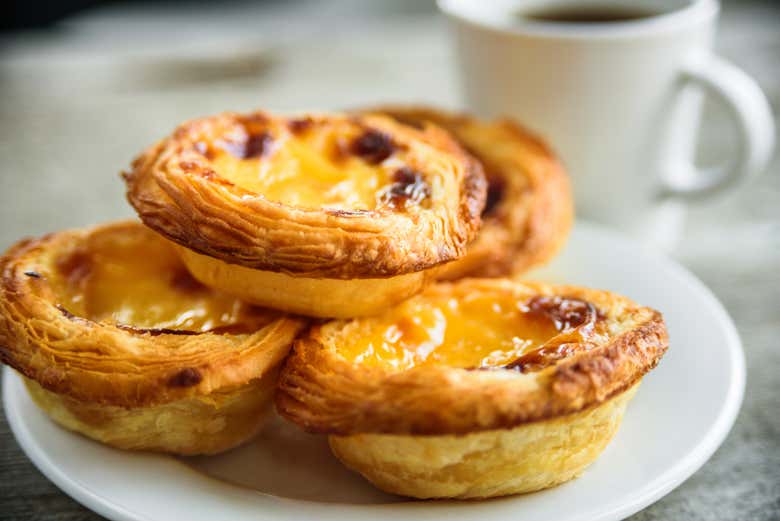 Los pastéis de nata son todo un símbolo de Portugal