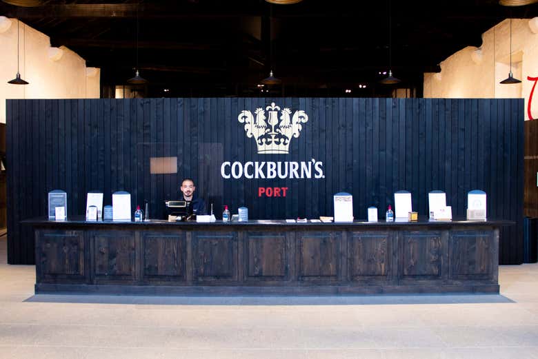 Visitando la cantina Cockburn's