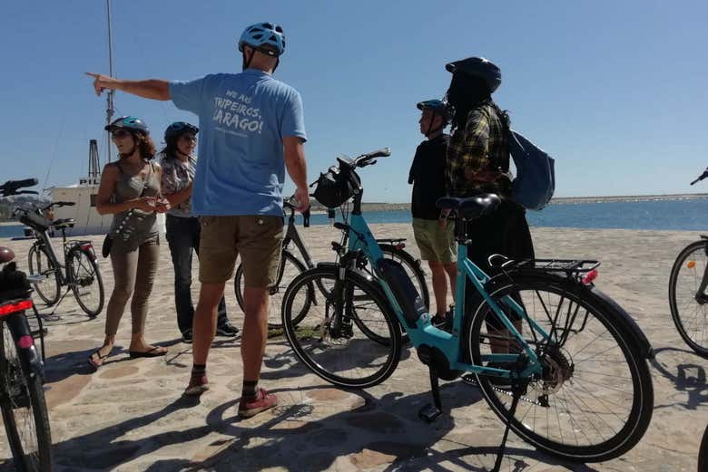 Passeando pelo Porto de bicicleta