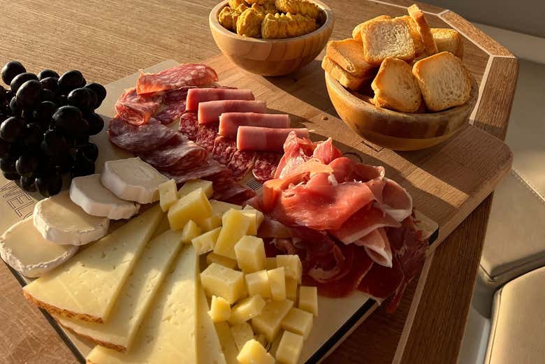 Savor a delicious aperitif