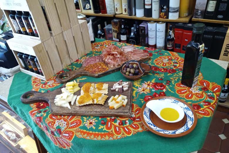 Varios tipos de aperitivos portugueses