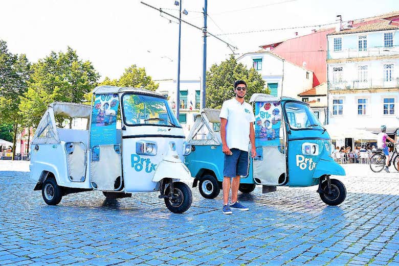 Tuk tuk por Oporto