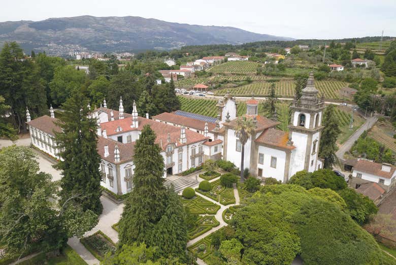 El Palacio de Mateus se halla rodeado de viñedos