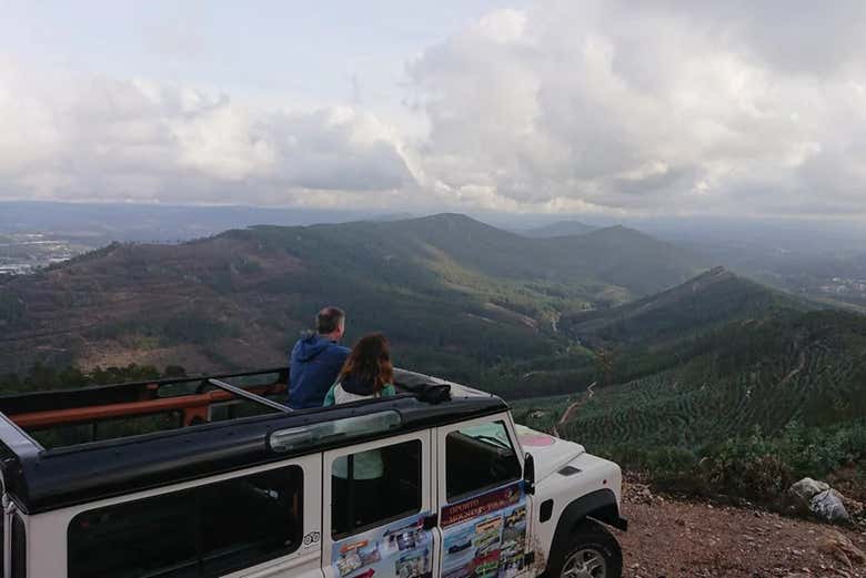 View from the mountains