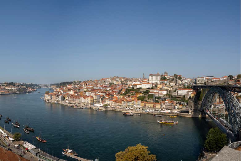 Vue sur Porto depuis Vila Nova de Gaia