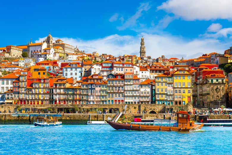 Vue panoramique sur Porto