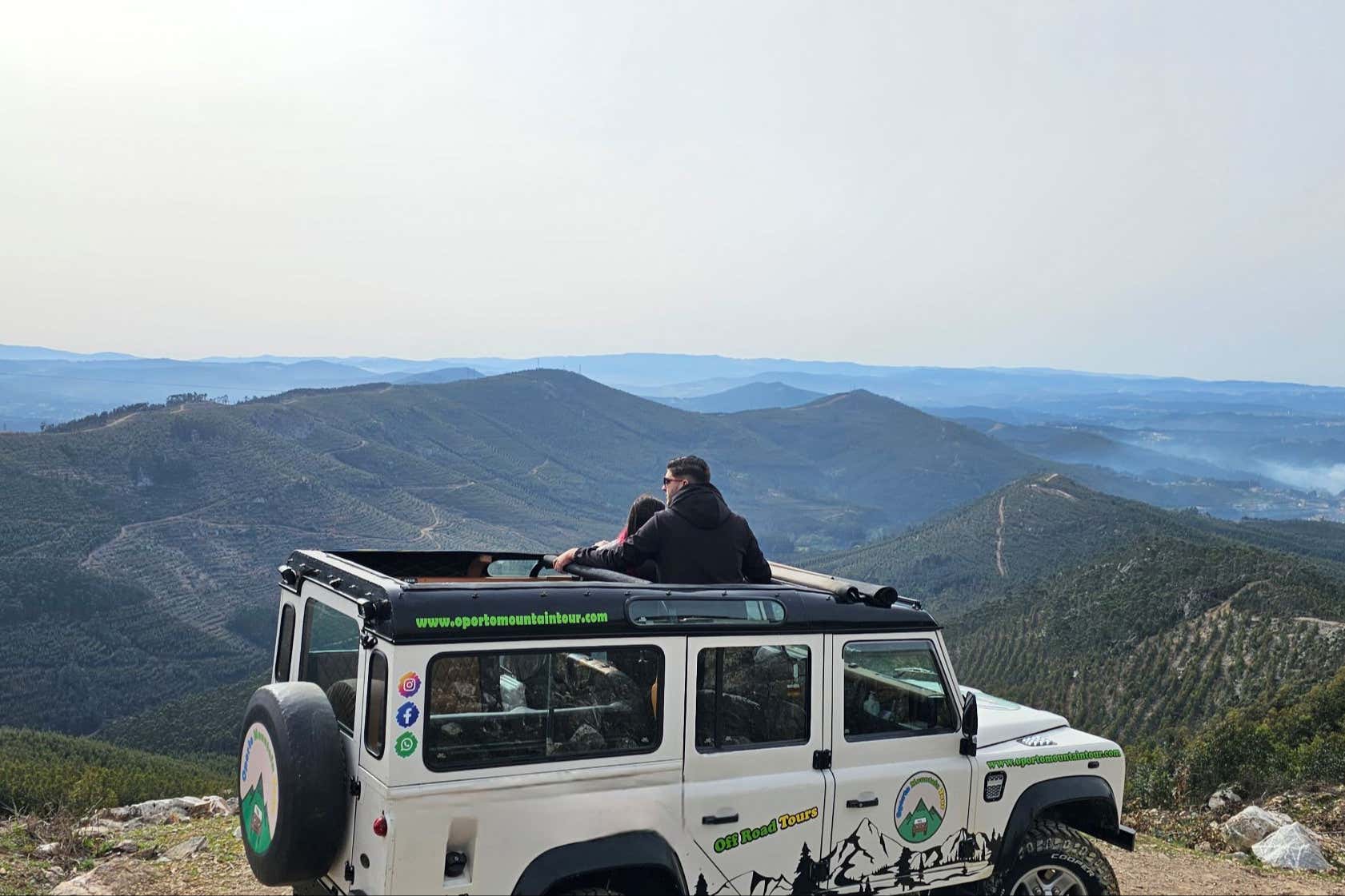 Balade en 4x4 dans les montagnes de Porto