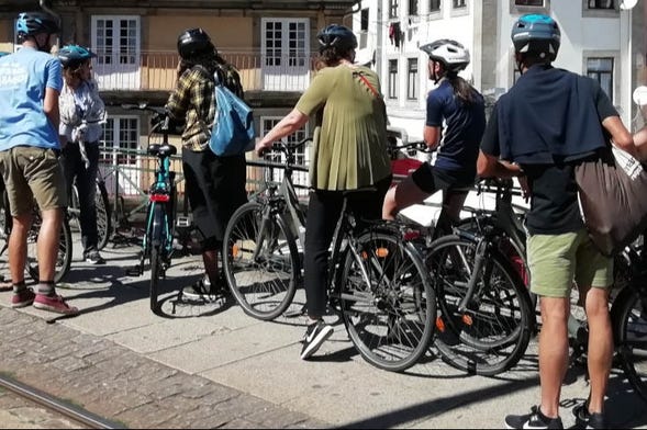 Balade à vélo éelectrique dans Porto