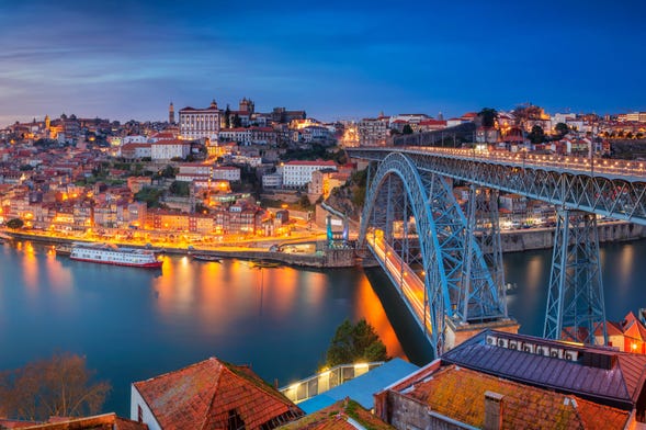 Tour noturno pelo Porto