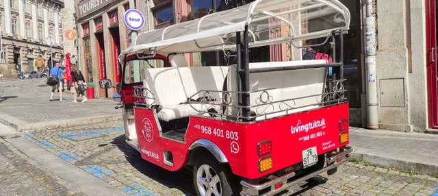 Tour de tuk tuk pelo Porto + Cruzeiro das seis pontes