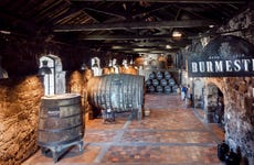 Visite de la cave à vin de Burmester