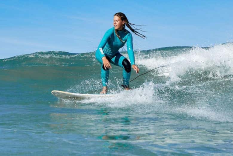 Learning how to ride the waves