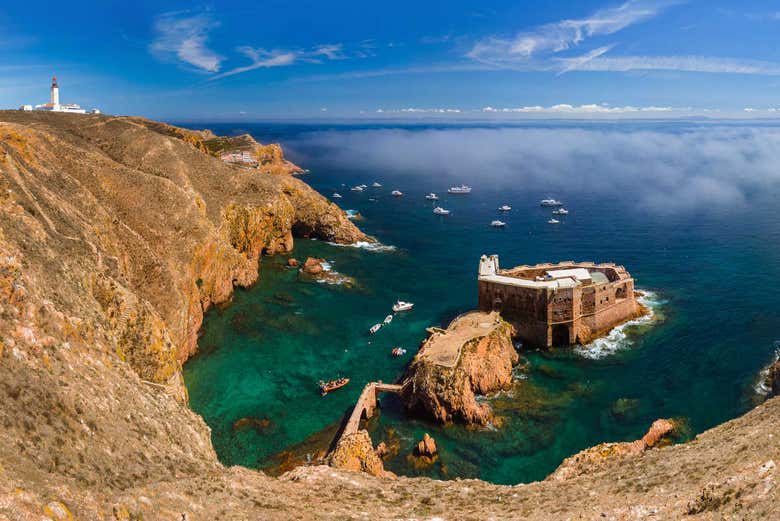 The crystal clear waters of Berlenga Grande