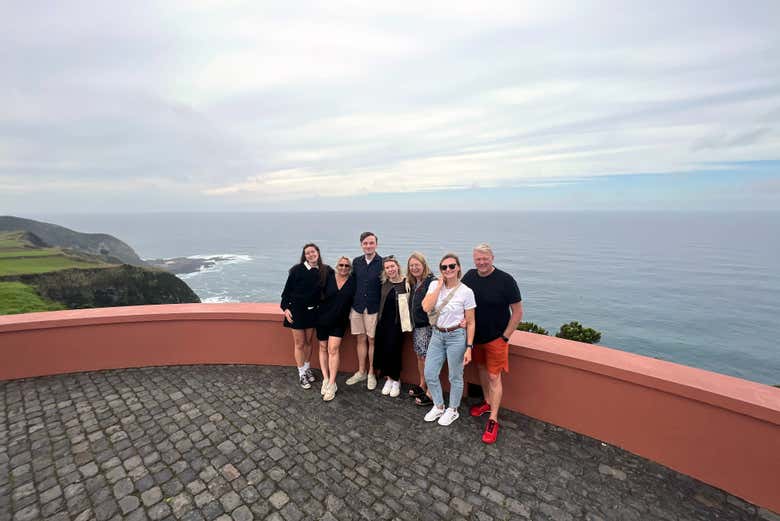 Uno dei punti panoramici di São Miguel