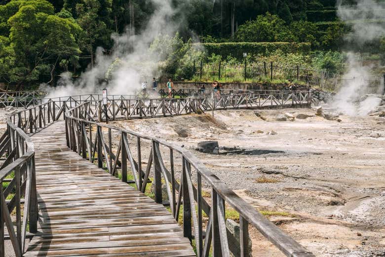 Cratères volcaniques de Furnas