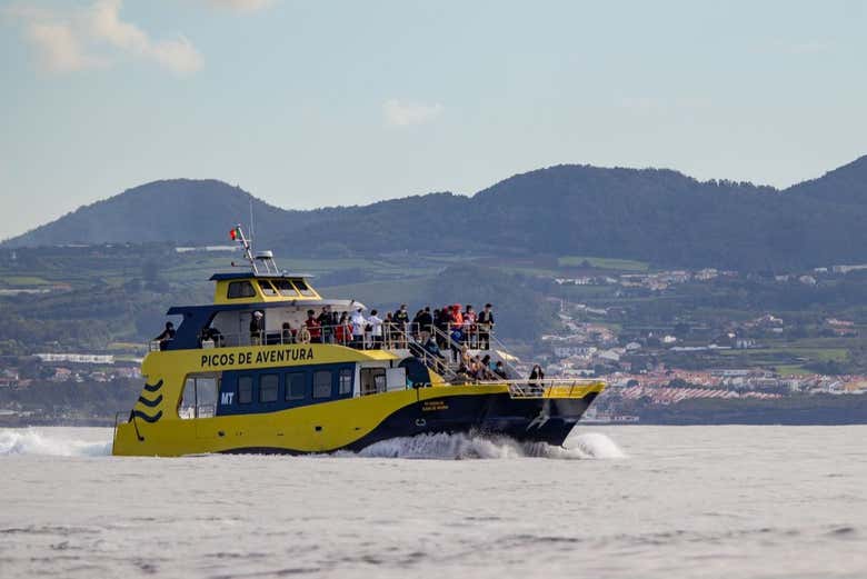 Vue du bateau