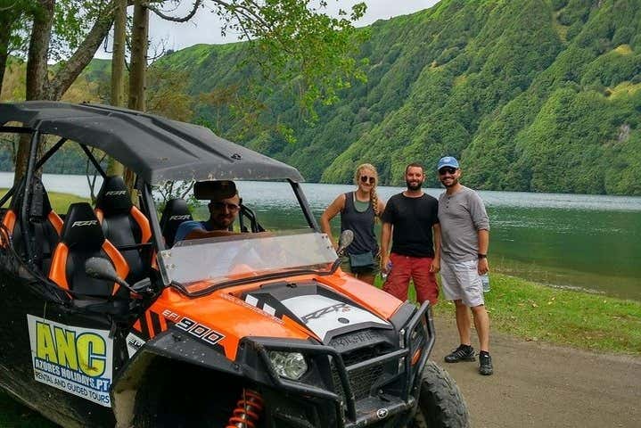 Realizando una parada durante el tour