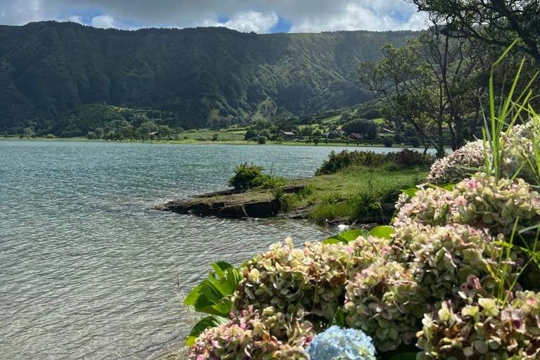 A orillas de Lagoa do Fogo