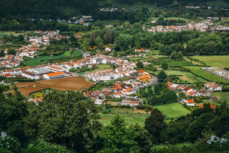 Panoramica di Furnas