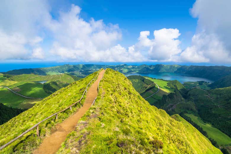 Sete Cidades viewpoint