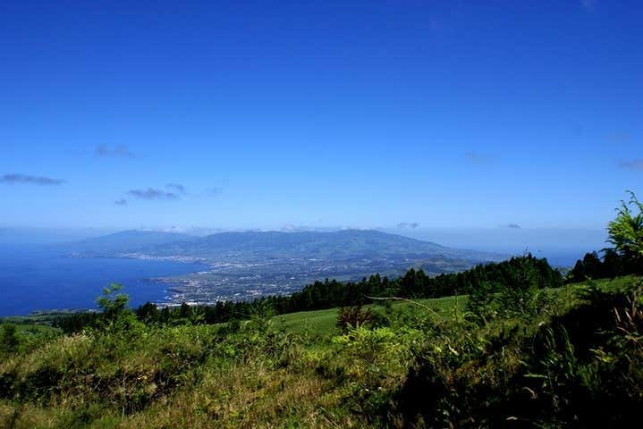 Panoramic views of the island
