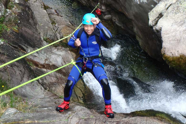 Barranquismo en el Parque Nacional de Peneda-Gerês