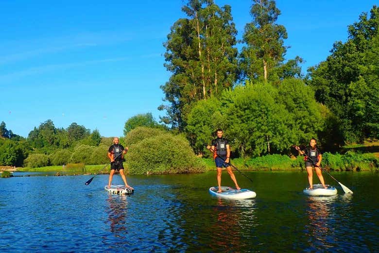 Paddle surf sur le fleuve Lima
