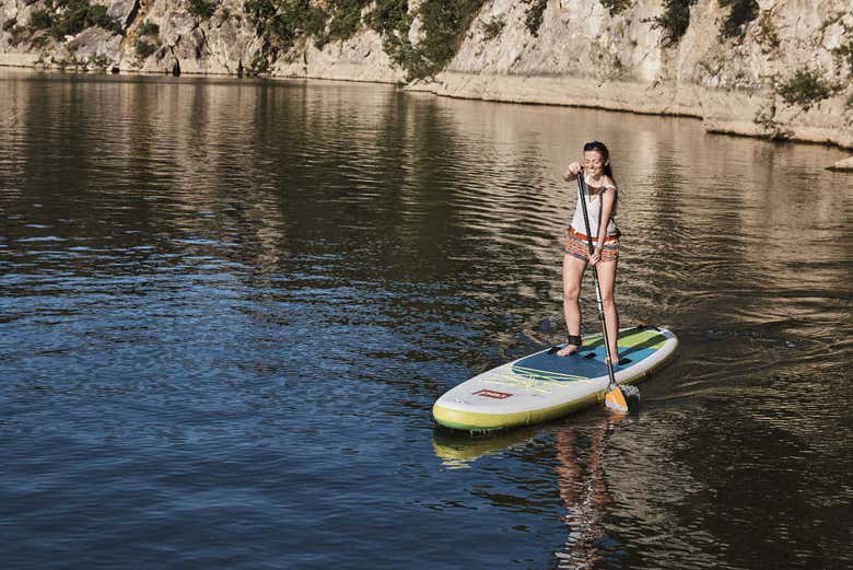 Tour in paddle surf sul fiume Limia