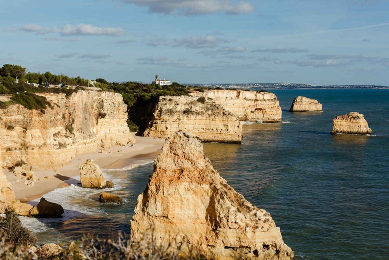 Formaciones rocosas del Algarve