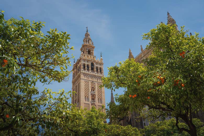 La Giralda, uno de los emblemas de Sevilla