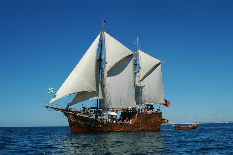 Pirate ship in the Algarve