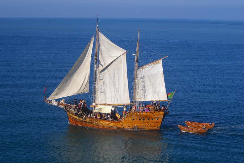Navigando sulla nave pirata