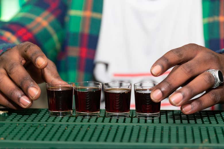 Una ronda de chupitos