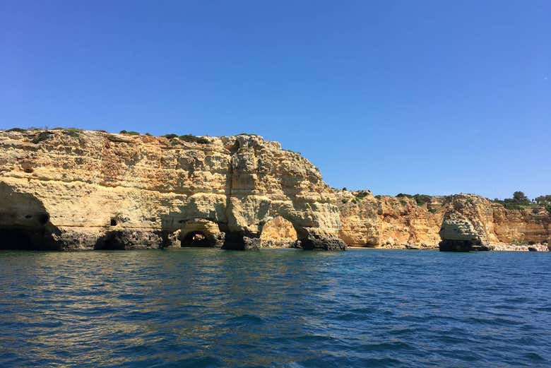 Vue des falaises