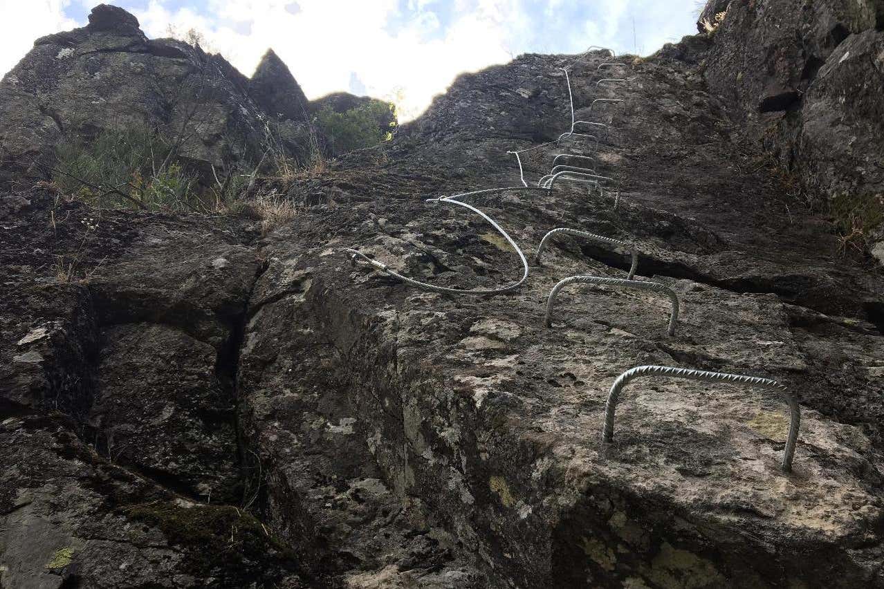 Via ferrata na Serra do Alvão