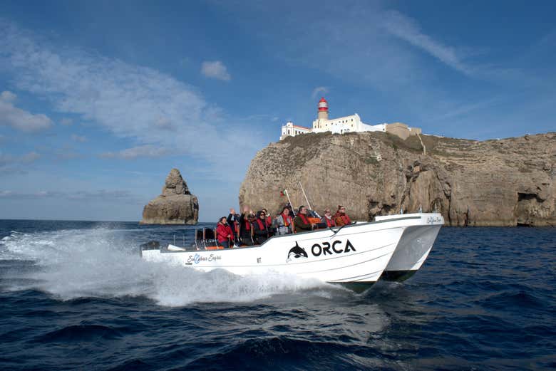 Surcando las aguas del Cabo San Vicente