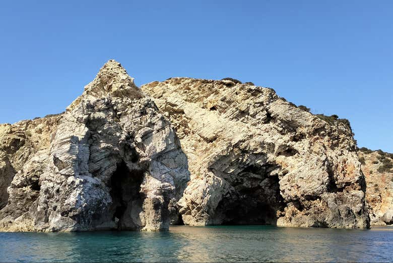 Grottes marines de la côte de Sagres