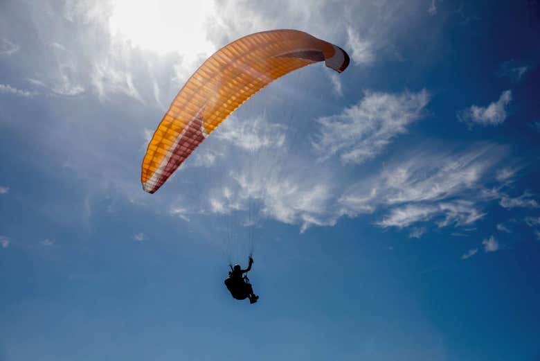 Vuelo en parapente por Sagres