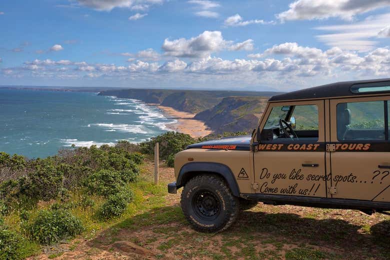 Exploring Sagres in the 4x4