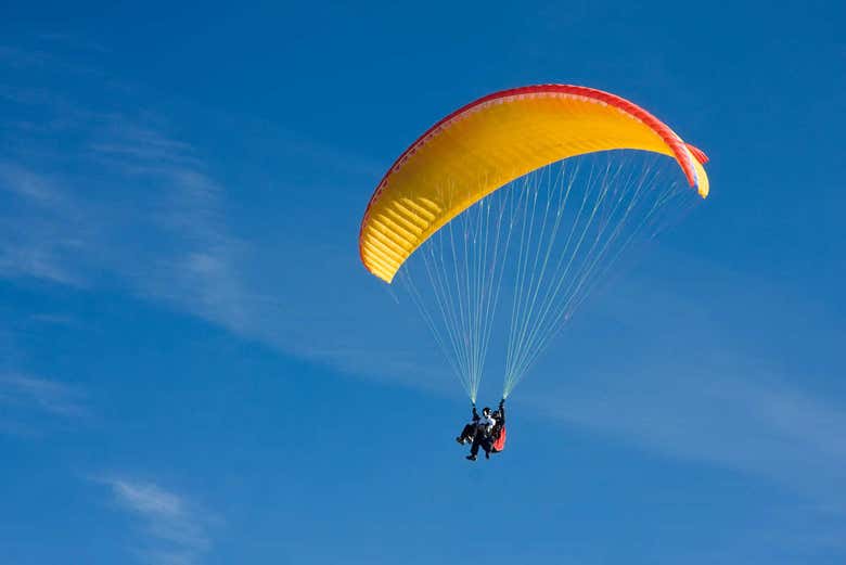 Vuelo en parapente por Sagres