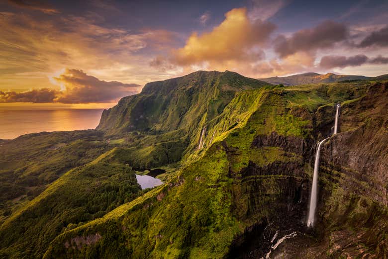 Dreamlike landscapes of Flores Island