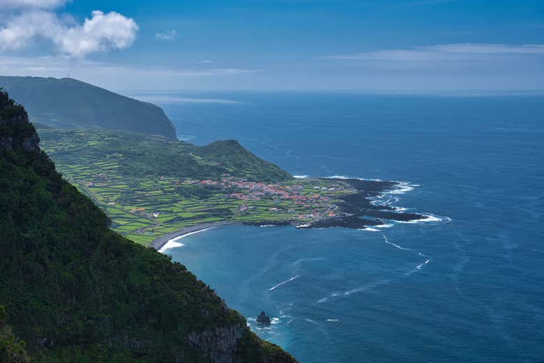 Viewpoint in the north of the Azores