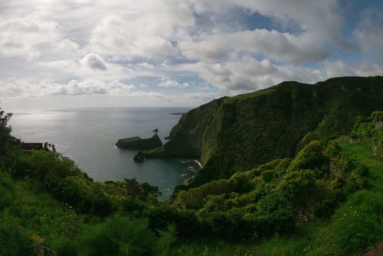 Breathtaking views of the north of Flores Island