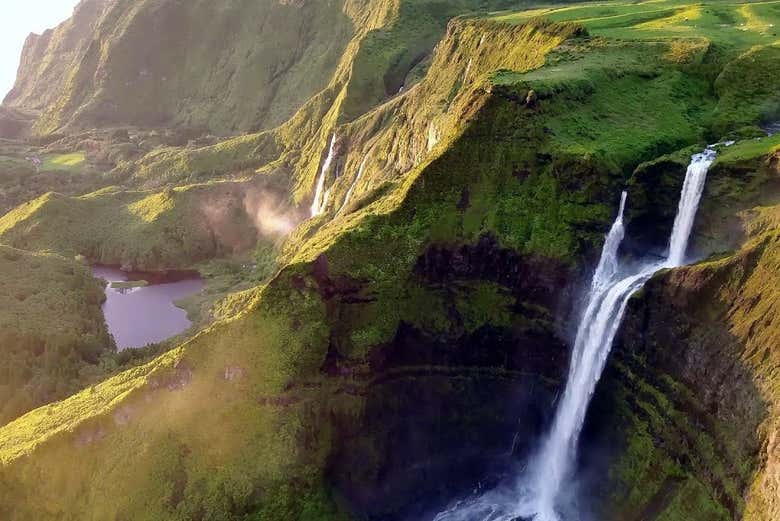 L'île de Flores, dans l'archipel des Açores